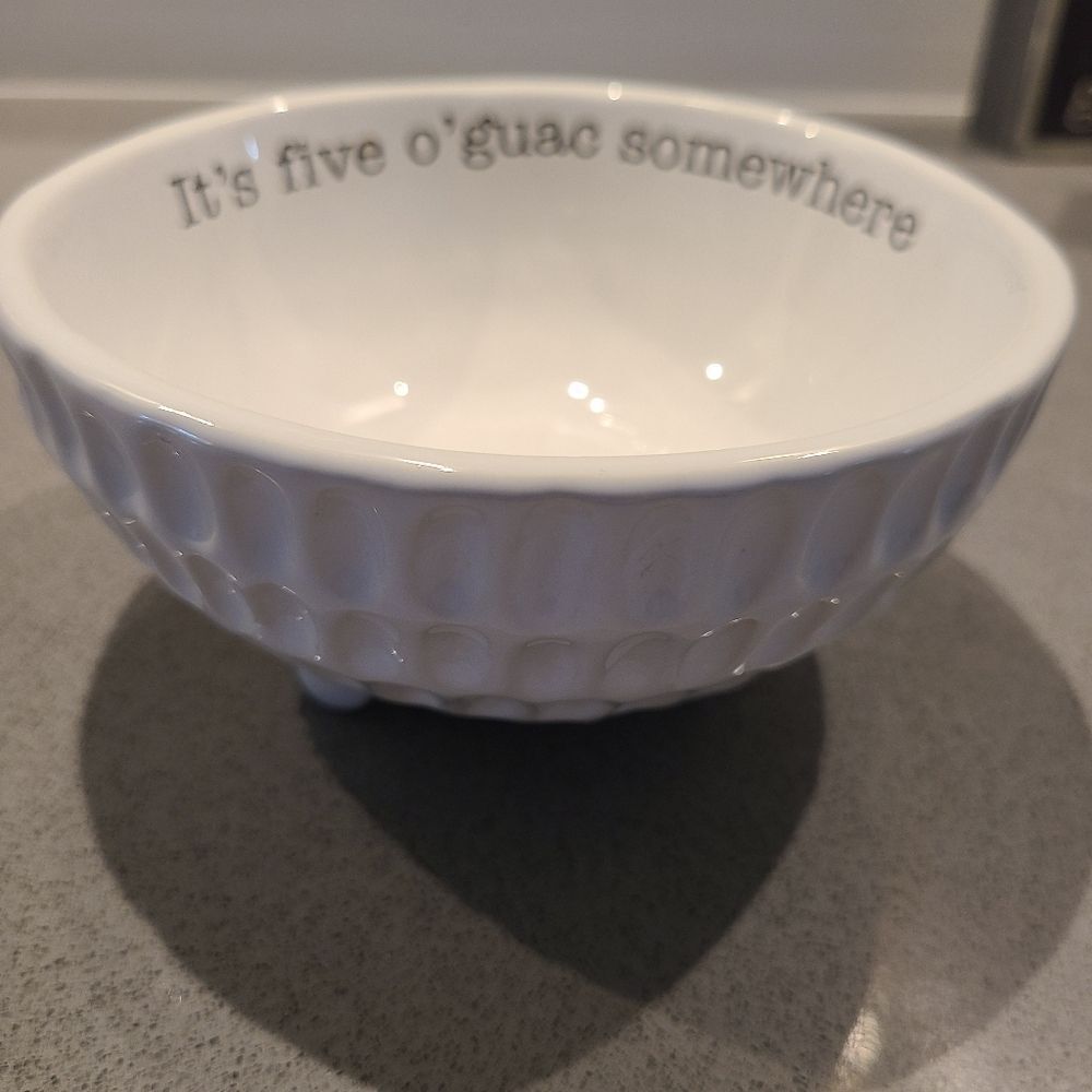 Mud Pie Ceramic Bowl
